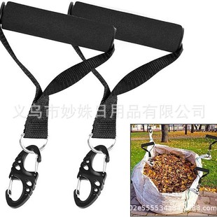 Leaf cleaner with handle lawn tractor leaf bag accessories labor-saving garbage cleaner without hurting hands