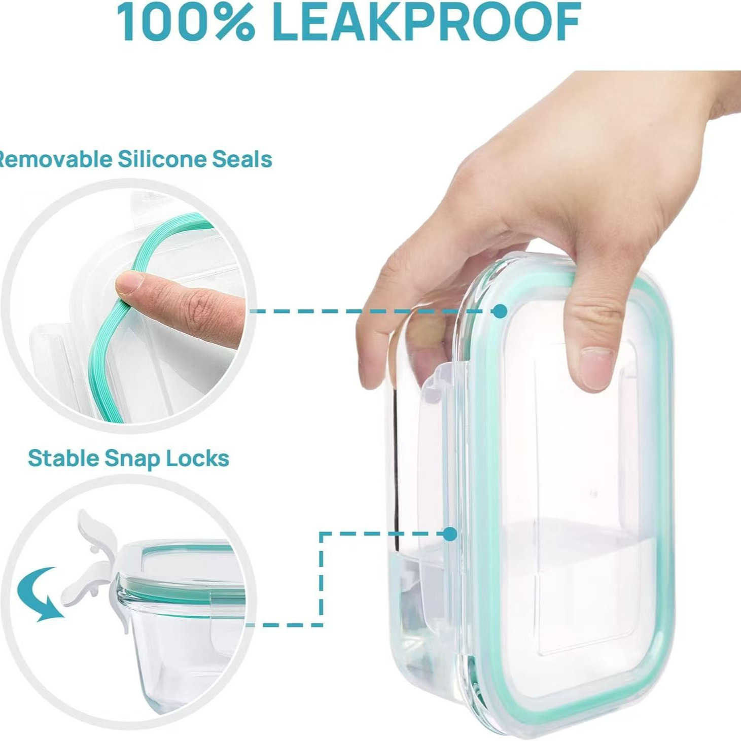 Bandeja de vidrio para horno y microondas ideal para pescado barbacoa y uso doméstico tamaño grande