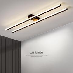 Long strip corridor light, minimalist modern hallway lamp, luxe-style fixture, walk-in closet ceiling light, balcony light, entryway foyer lamp