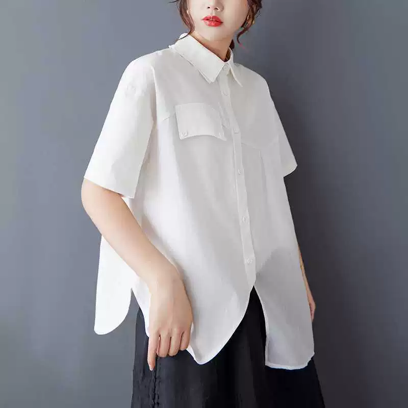 Summer design shirt, Korean style, plus size
