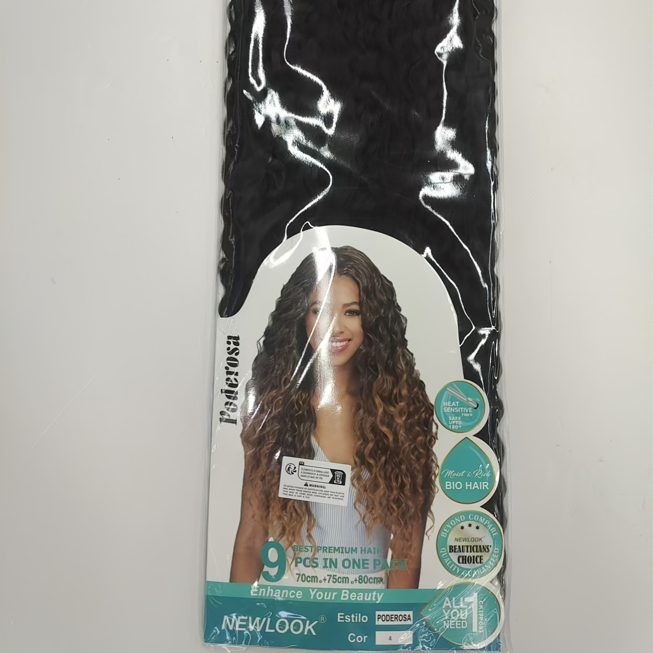 Explosión de pelucas de moda cortina de cabello para mujeres adición de cabello trenzas de caballo