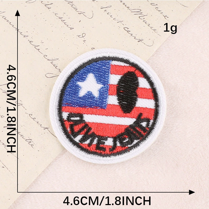 Дуок computer embroidery big padding cartoon animal patch post DIY одежда аксессуары кросс-бордер вышивка тканевые наклейки
