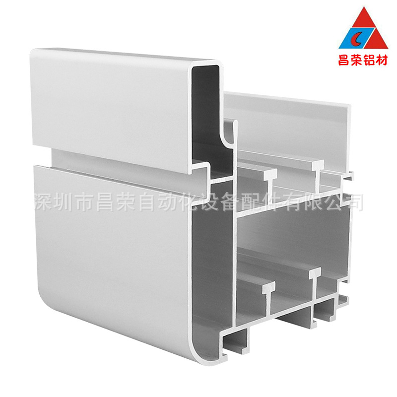 厂家批发110*118三倍速链铝型材导轨输送线倍速链节距38.1轨道|ms