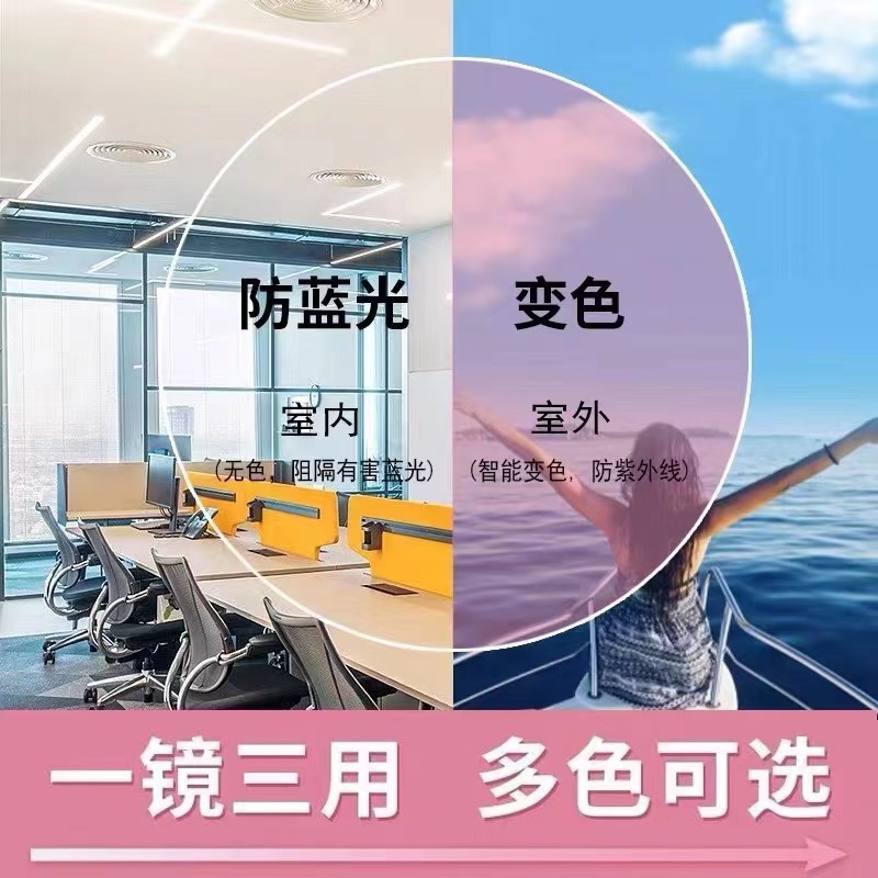 1.56 / 1.61 / 1.67 lente de película asférica anti-contaminación clara protector de ojos óptico AC lente de ojos stock estable