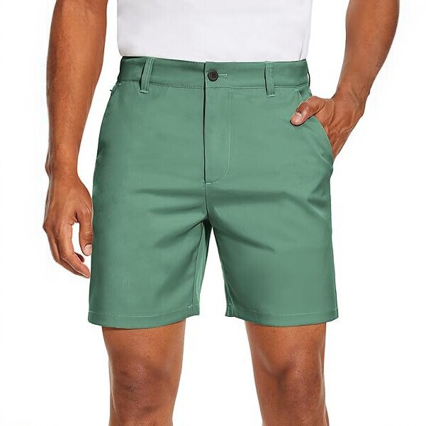2026 Cross-Border Men's Solid Color Casual Shorts Summer Business Golf Sports Shorts Quick-Dry Thin Style 2026 Cross-Border Men's Solid Color Casual Shorts Summer Business Golf Sports Shorts Quick-Dry Thin Style