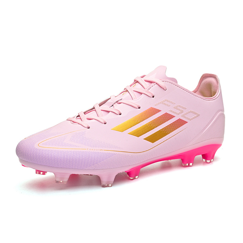 2025 nuevos zapatos de fútbol transfronterizos hombres y mujeres jóvenes clavos de entrenamiento de carreras zapatos de fábrica de zapatos