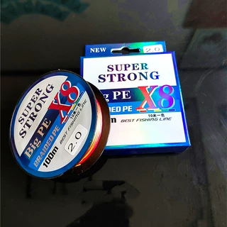 大力马线鱼线4编8编100米PE线十米一色路亚杆鱼线厂家批发