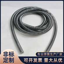 螺旋弹簧加 工厂家 配套液压弹簧软管 镀锌线弹簧护套软管保护套