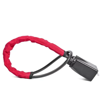 Car lock Device, Thickened Safety Buckle Car - red