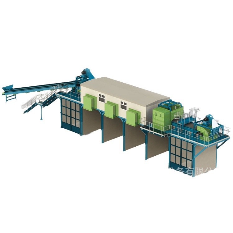 众惠城市混合垃圾筛分机械 智能垃圾分拣设备 废品分类回收生产线