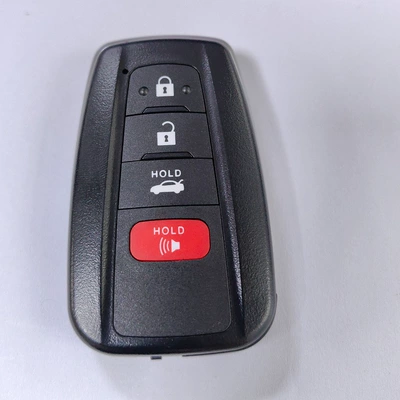 Suitable for Toyota RAV4 Camry Highlander 4-key smart car key replacement shell HYQ14FBC (Car Keys) - 4-button-car-housing