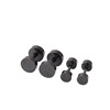 Fashionable earrings, dumbbells stainless steel, wholesale