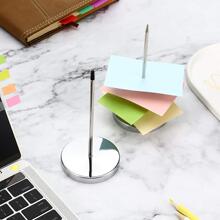 2Pcs Stainless Steel Straight Rod Paper Memo Holder Bill跨境