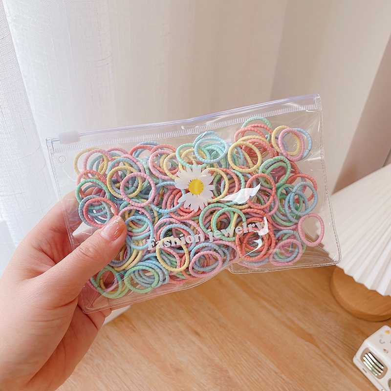 Pequeño círculo de pulgar de frijol denso 100 bolsas de margaritas