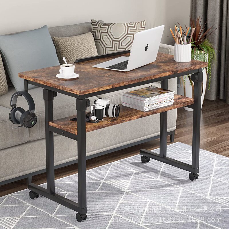 Designed Portable Desk for Sofa Bed Height Adjustable Bed Side Table with Wheels Customizable Designed Portable Desk for Sofa Bed Height Adjustable Bed Side Table with Wheels Customizable