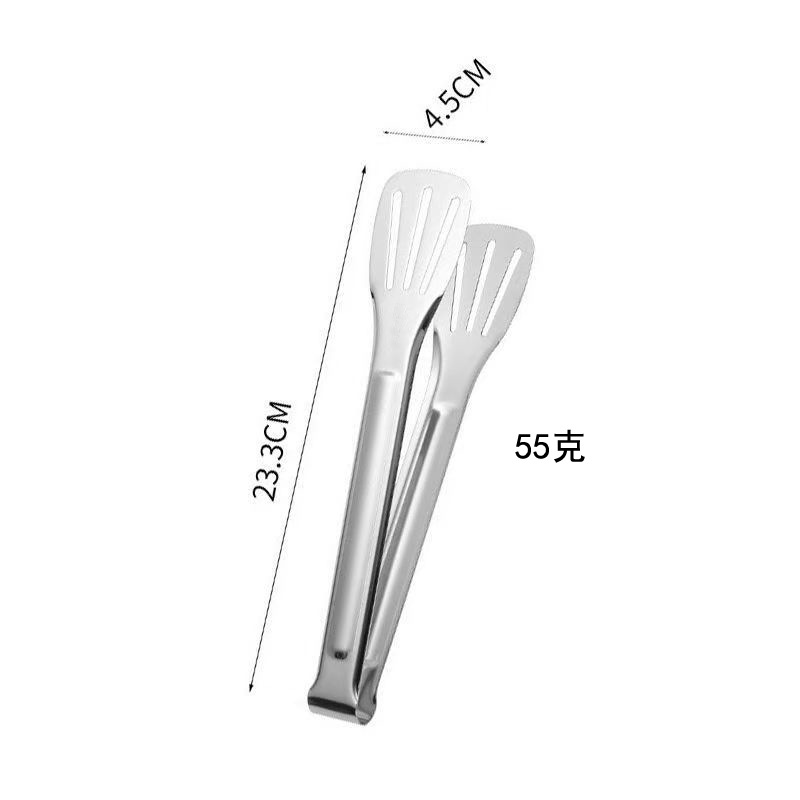 Pinzas de tres puntas de acero inoxidable 304, pinzas para alimentos galvanizadas, pinzas para carne, pinzas para pan, pinzas para barbacoa, utensilios de mesa, utensilios de cocina, pinzas