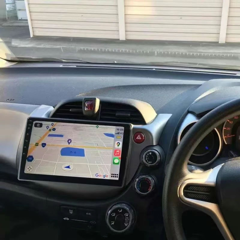 Suitable for 08-13 Honda Fit Right-Hand Drive Android Large Screen Bluetooth Navigation Gps Reversing Camera Carplay