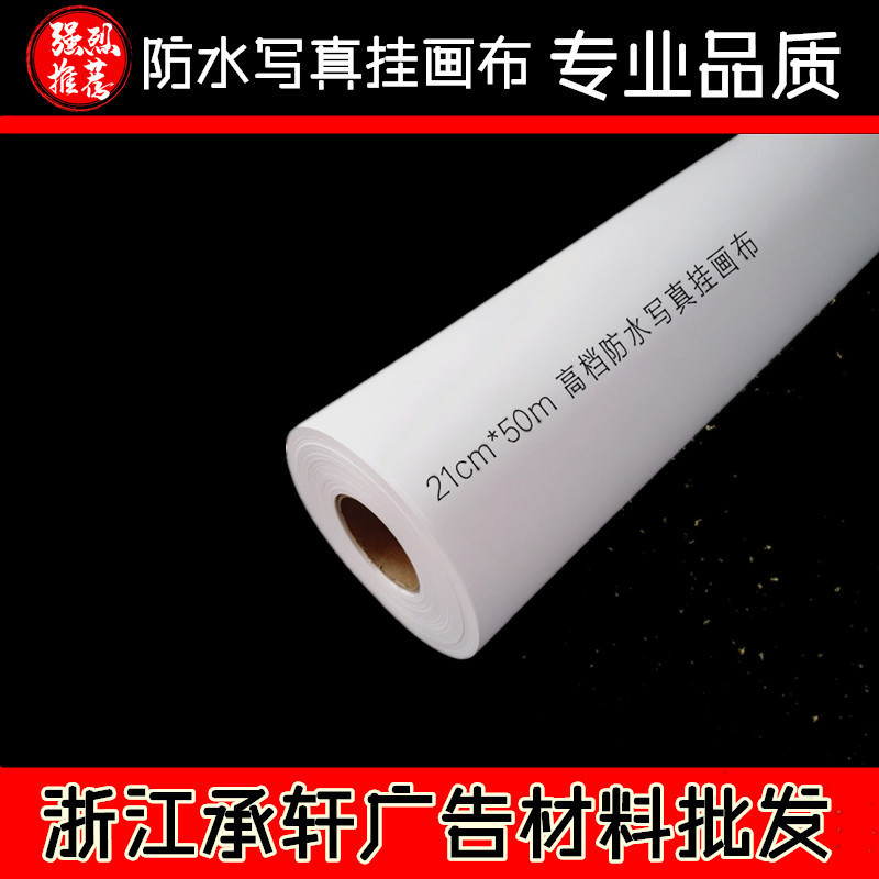 21cm*50m High Grade Waterproof Photo Hanging Picture Cloth | Special Wall Hanging Cloth for Photo Studio-