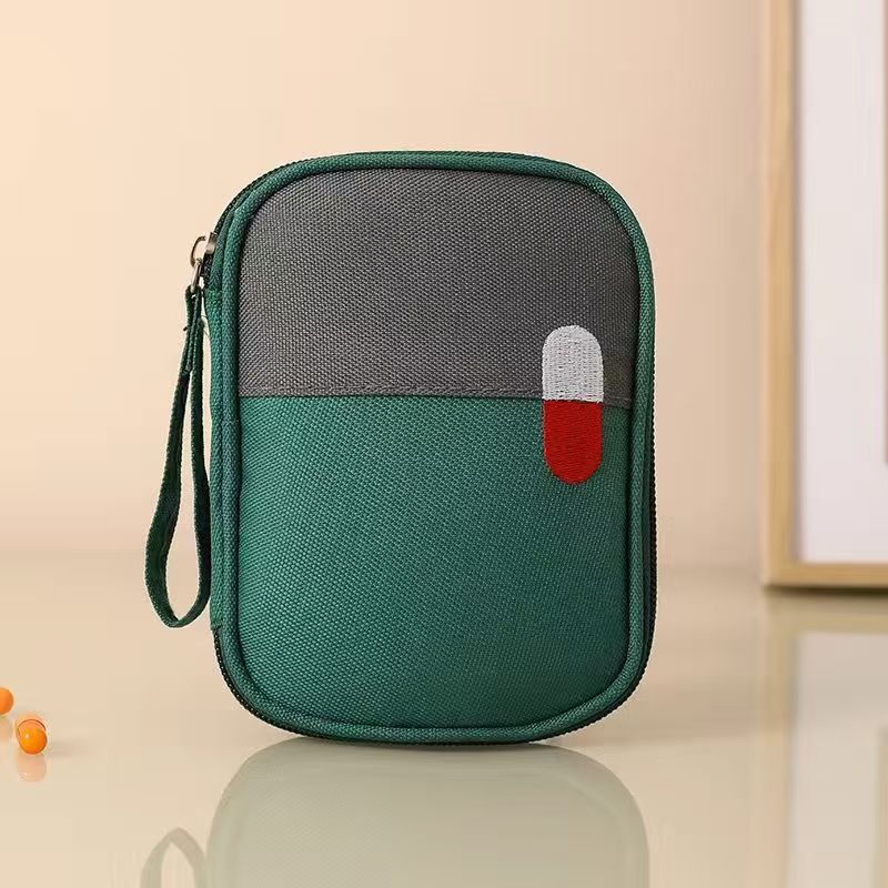 Medizinische Notfalltasche zur Seuchenverhütung, tragbar, für Zuhause und Internat, Aufbewahrungsbox für Medikamente, großvolumige medizinische Notfalltasche, Insulinbox