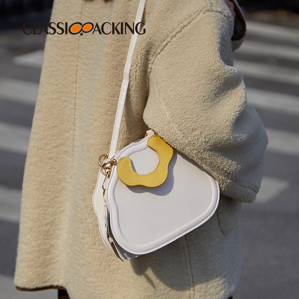 2024 nuevo material de la PU bolso de hombro de la muchacha del corazón lindo de las mujeres