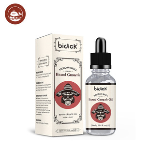 Cross-Border Popular Cross-Border Exclusive Bidick Beard Oil Mild Nourishing Beard Essential Oil 30ml