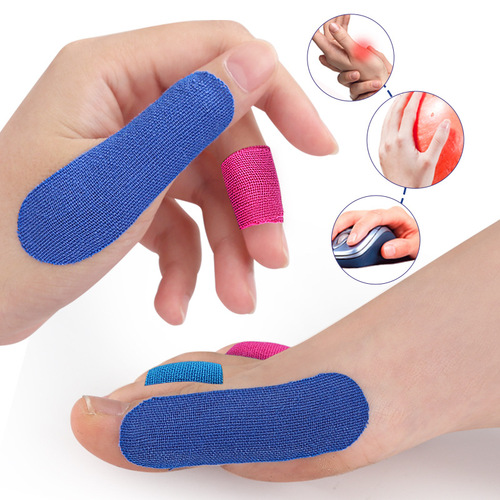 Cross-border elastic finger protection patch mouse hand bowling thumb fixed support anti-friction sports finger protection tape