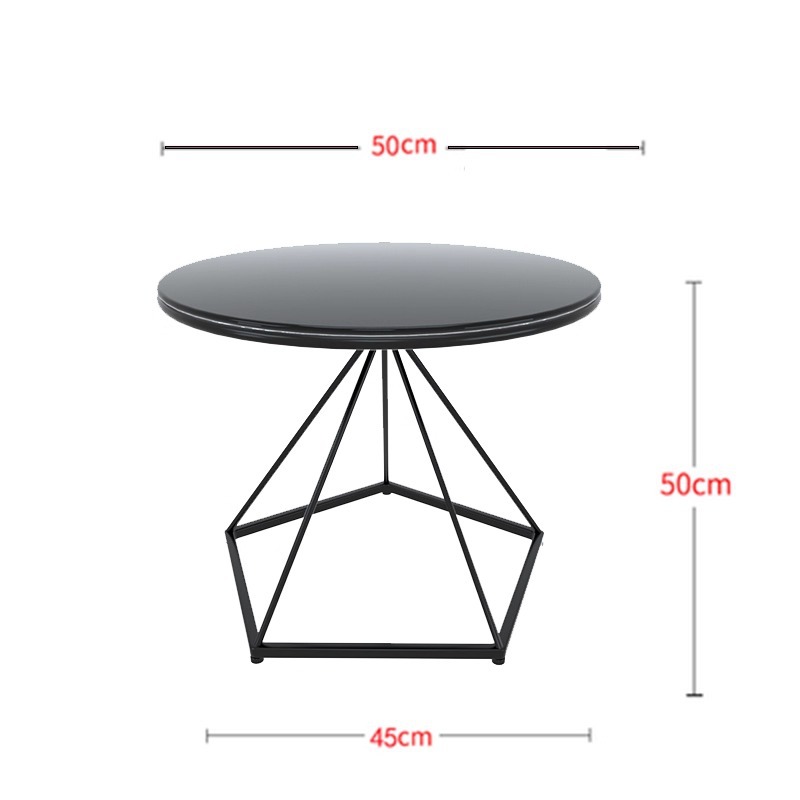 Mesa de vidrio Diámetro 50CM Altura 50CM