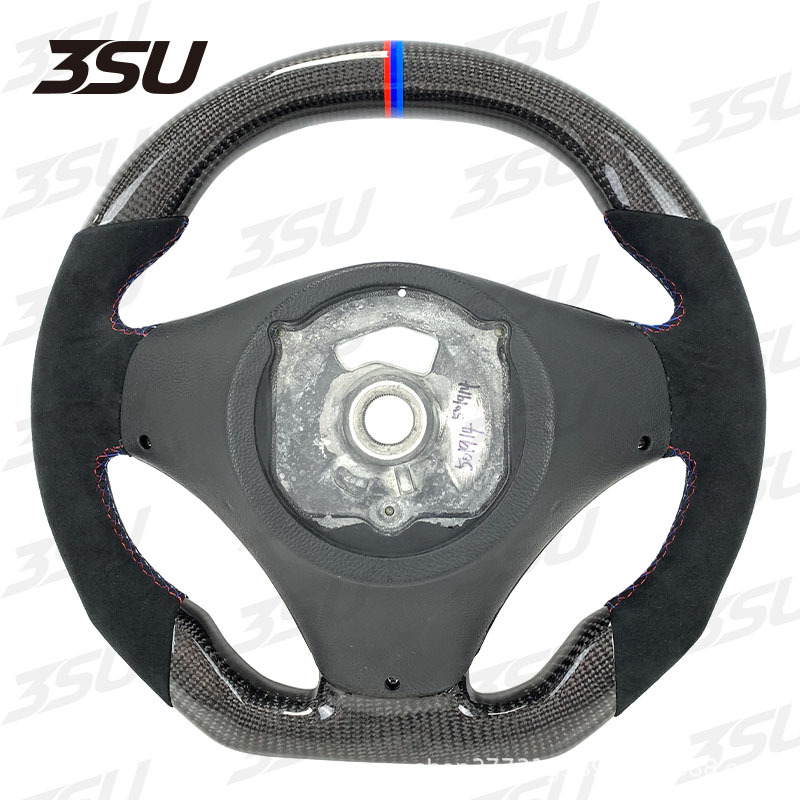 Suitable for Bmw E-Series E90E91E92E93E80E82 Upgraded Led Display Carbon Fiber Steering Wheel