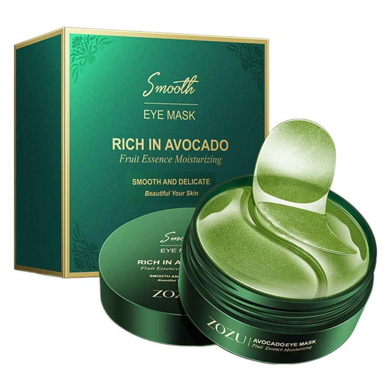 Mascarilla de ojos de oro ZOZU Hidratante e hidratante suave para mejorar la sequedad de los ojos Mascarilla de ojos personalizada al por mayor de comercio exterior transfronterizo