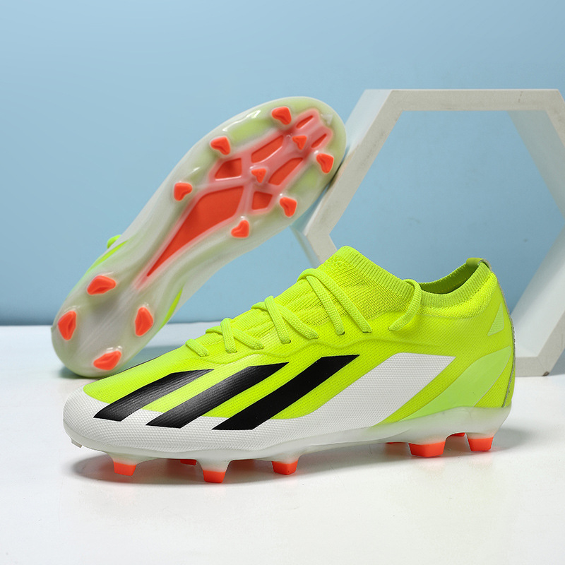 Fabricantes al por mayor transfronterizos nuevos zapatos de fútbol entrenamiento para adultos AG tF clavos rotos zapatos de entrenamiento para estudiantes jóvenes