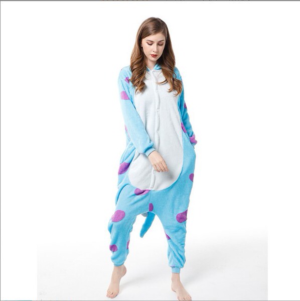 Children's cartoon flannel pijama for men and women