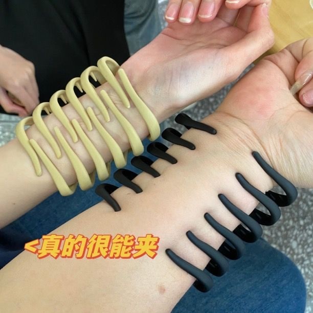 2025新款多巴胺甜酷糖果色大号鲨鱼夹发夹后脑勺夏天抓夹|undefined