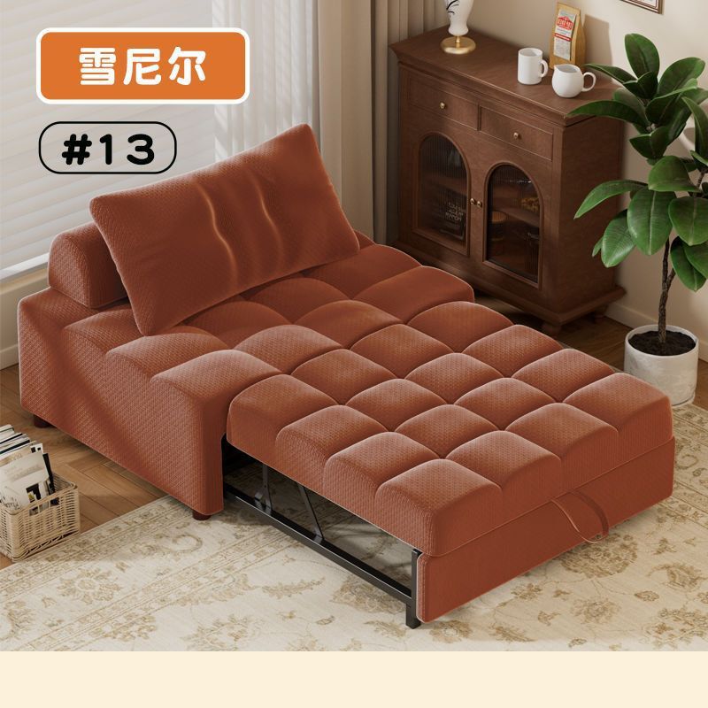 单双人沙发床折叠两用折叠椅新款小户型多功能二合一抽拉伸缩床|undefined
