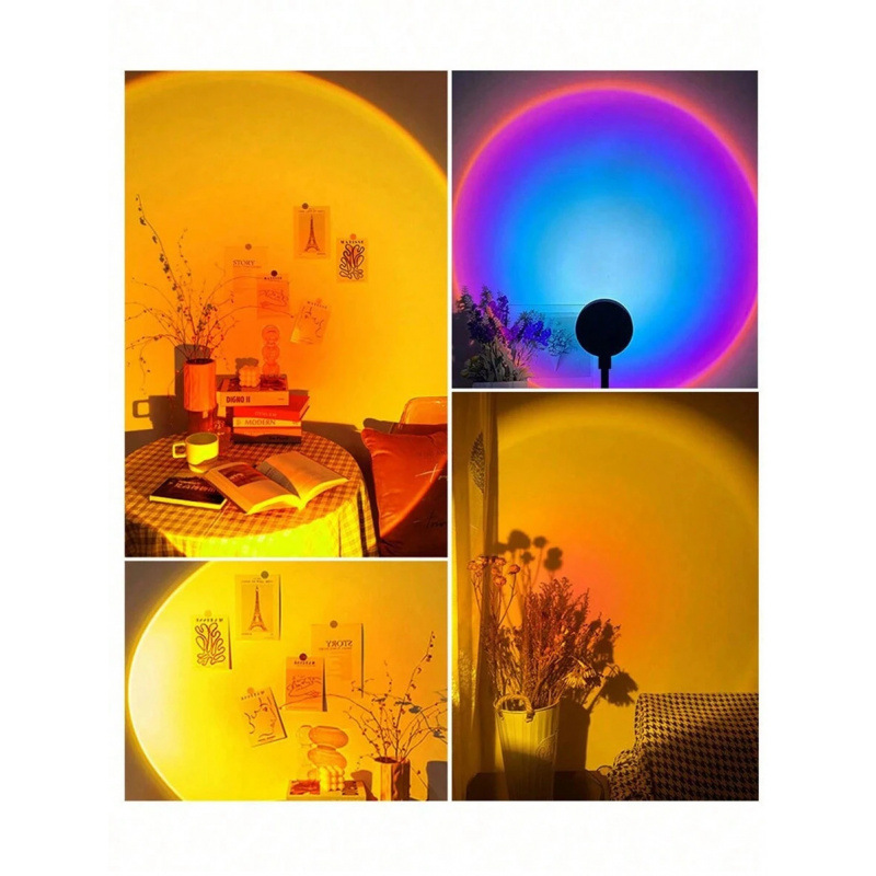 Foreign trade Autumn new pattern On behalf of Projection Lights Rainbow Neon Projector Photography