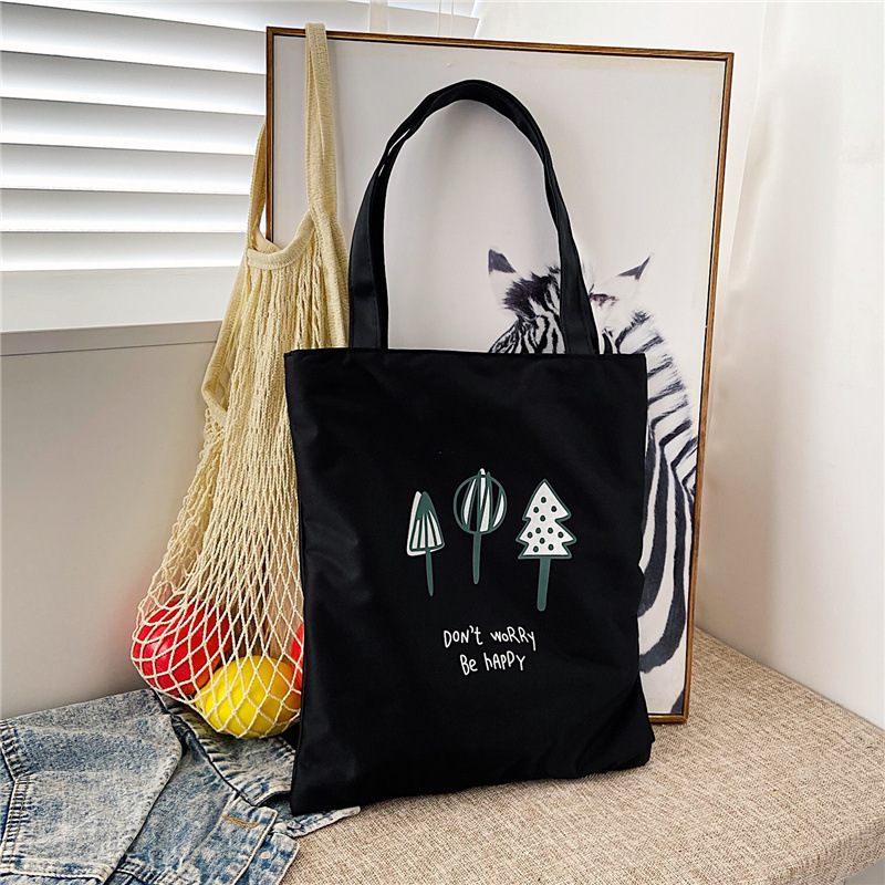 Fashion shopping shoulder bag female students Korean large capacity simple shoulder bag handbag wholesale