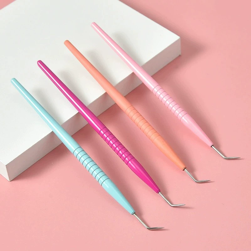 Multicoloured eyelash extension stainless steel for eyelashes, doll, (Physicals)
