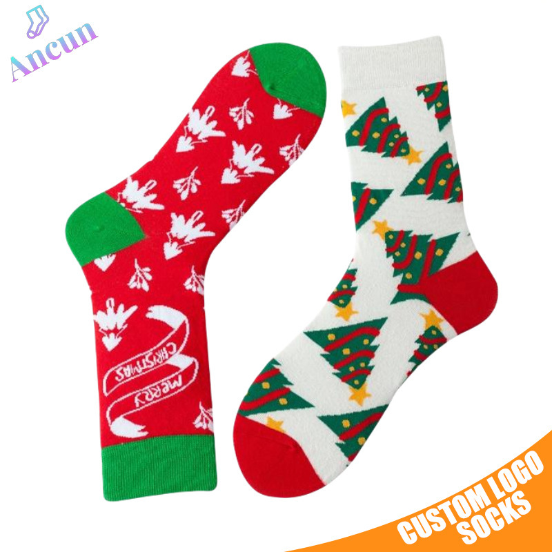 Fun Gifts for the New Year, Warm and Cute Fluffy Socks, Christmas Socks