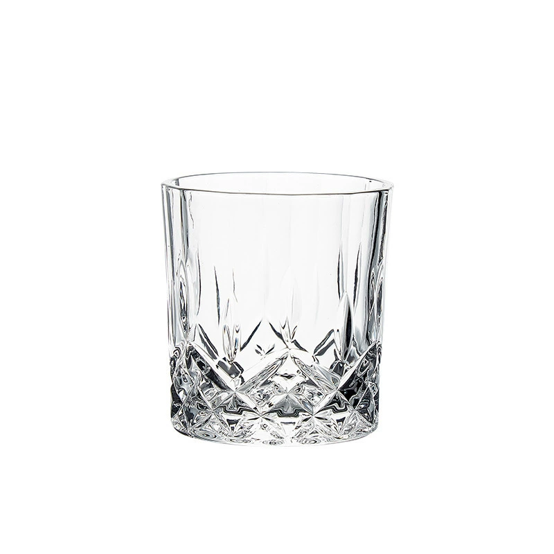 Glass capacious wineglass for whiskey, for karaoke bars