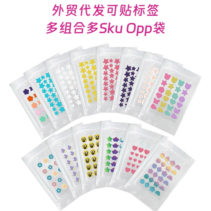 Внешняя торговля цветными наклейками от прыщей 28 звезд 40 наклеек от прыщей