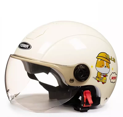 Motosiklet dəbilqələri – Electric Battery Motorcycle Helmet Helmet - one-size-fits-all-corgi-w-comes-with-warm-ear-protection-removable