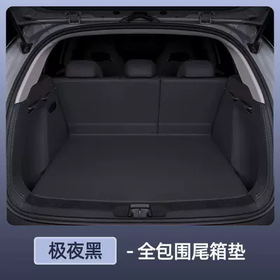 for the Yuan UP model, offering durability – Trunk Mat - premium-nappa-leather-midnight-black-full-coverage-byd-yuan-plus-22-26-models