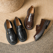 ��ʽܛ��Ƥ��׆�ЬŮ2025���＾�¿�Ӣ���L��ɫ��Ƥһ�_�Ř���Ь