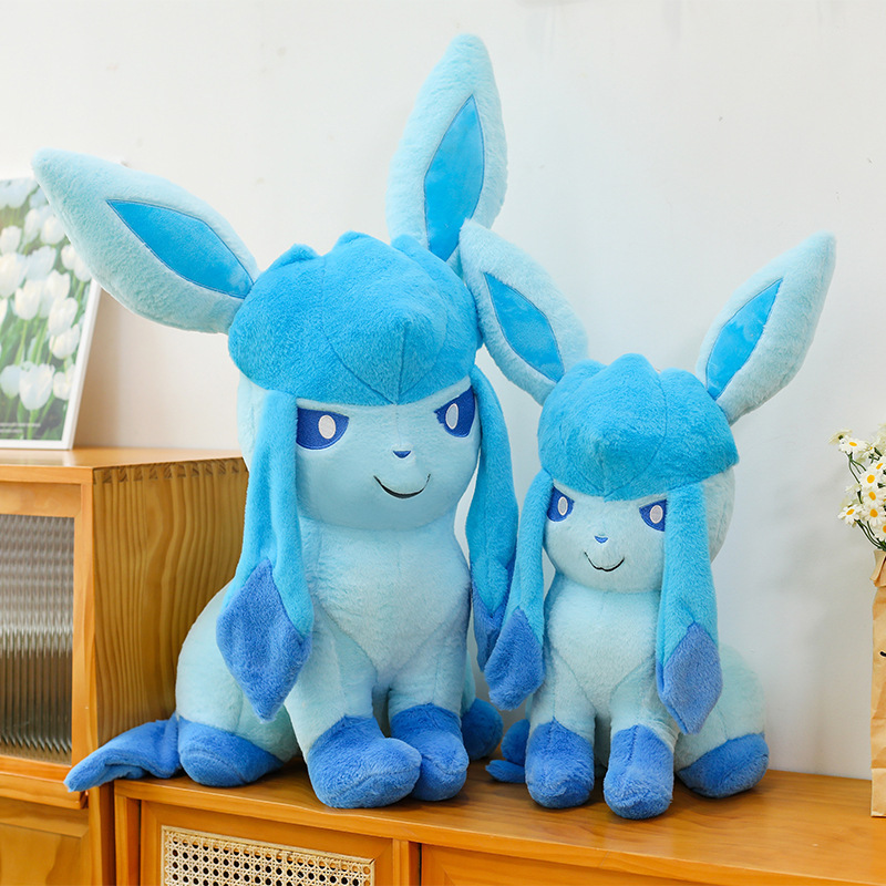 New Cute Ice Eevee Plush Toy Pokémon Large Doll Pillow Doll Doll for Birthday Gift New Cute Ice Eevee Plush Toy Pokémon Large Doll Pillow Doll Doll for Birthday Gift