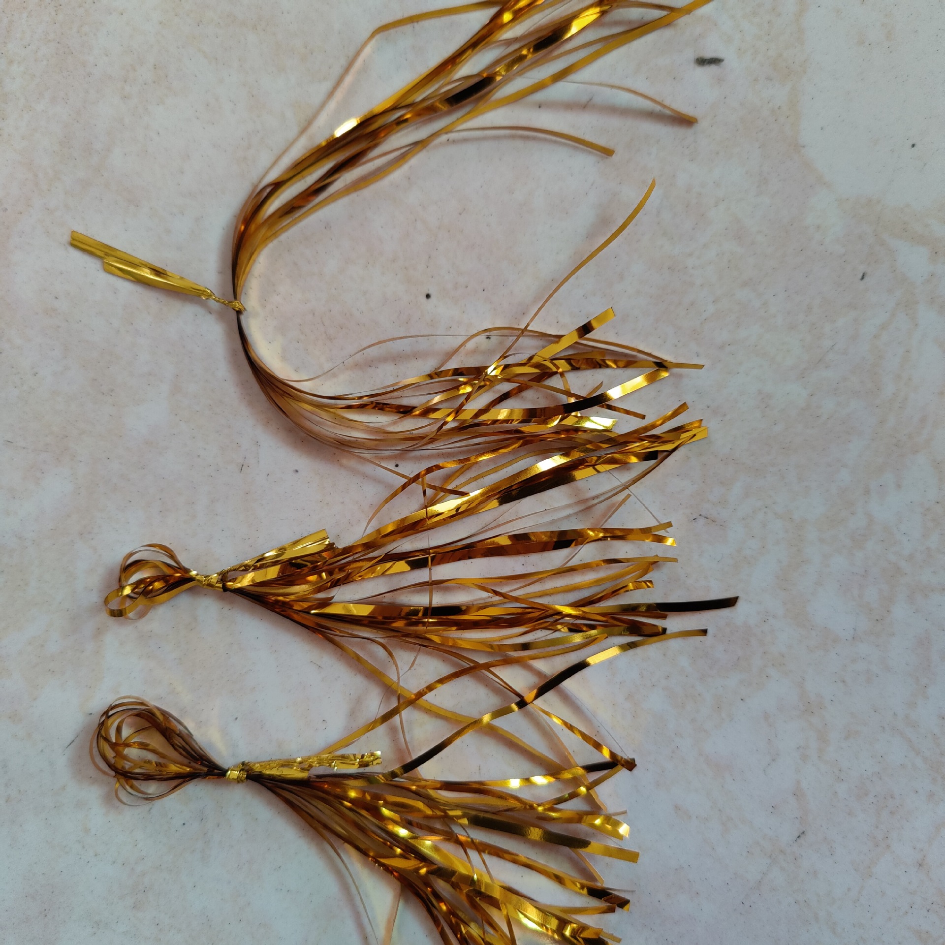 高亮银丝雨线2.5mm宽度等海蓝丝雨帘丝深咖啡深古铜丝雨线彩丝带