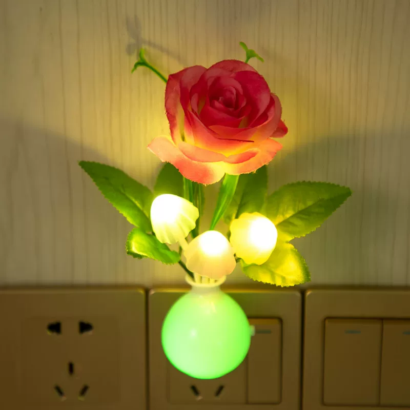 LED ночник, световая лента, красочный переключатель, светильники для кровати для кормления, Амазон