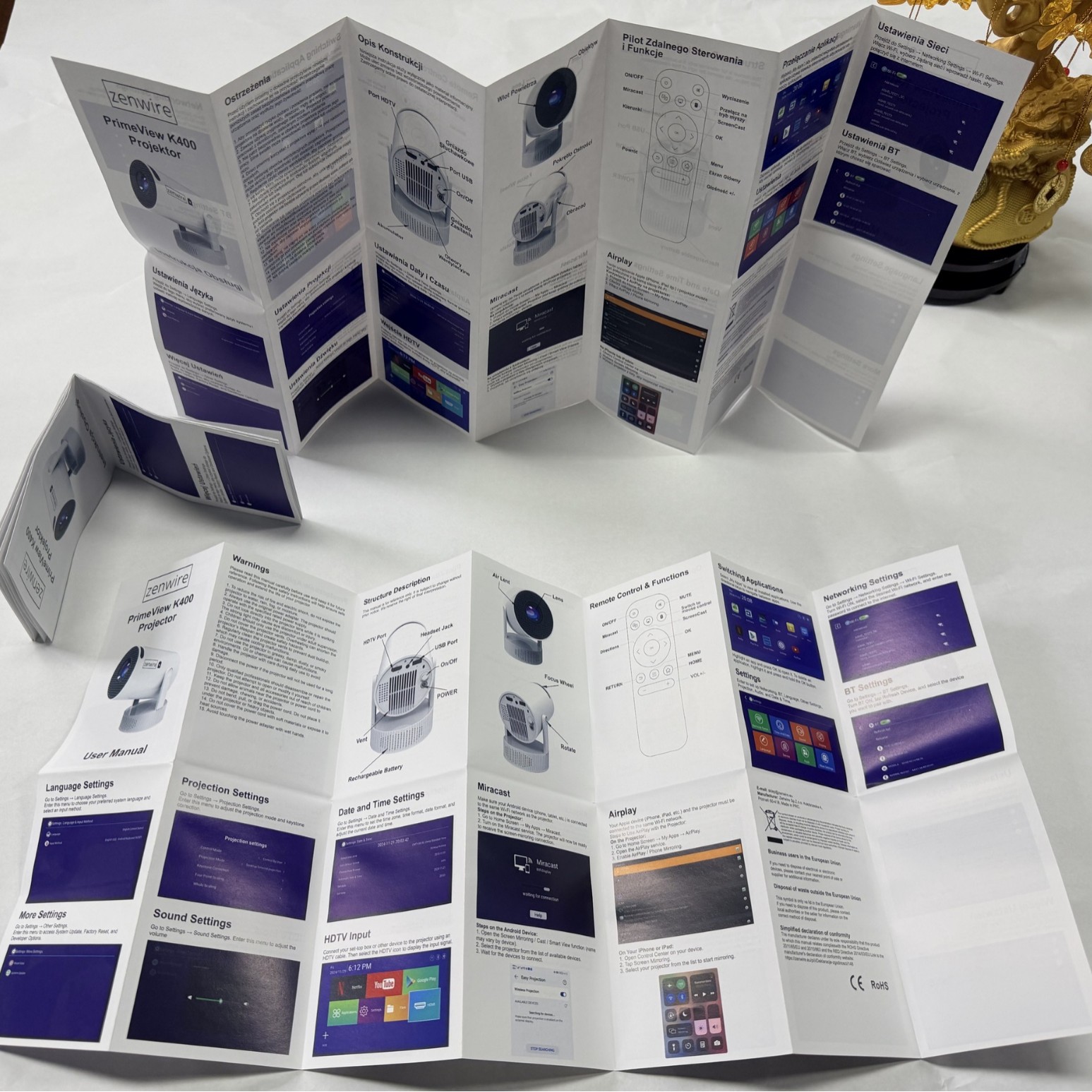 Product Folding Instructions Booklet Book Printing Customized…