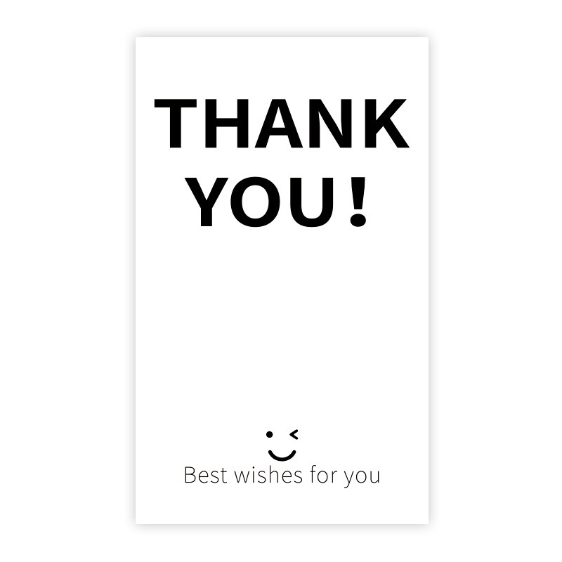 Spot al por mayor rectángulo gracias a la pegatina de sellado de la caja del avión