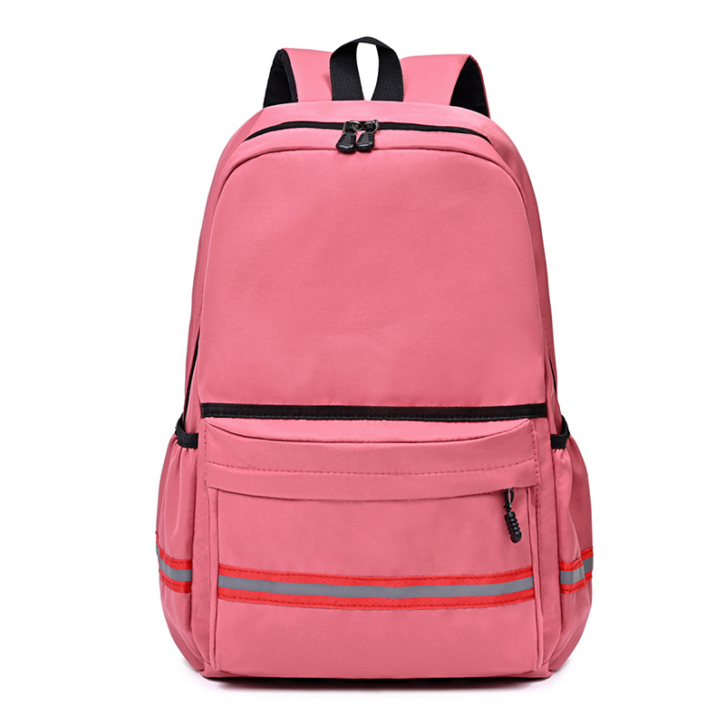 Mochila de nailon para hombres y mujeres de la marca de moda, estudiante de secundaria de ocio, mochila escolar de gran capacidad, mochila de computadora ligera de viaje al por mayor