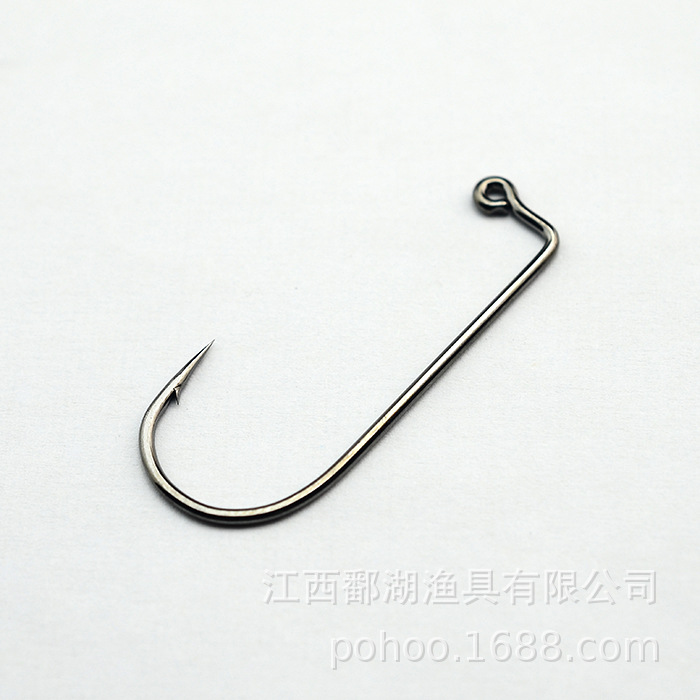 Pohu equipo de pesca gancho de pesca profesional producción de gancho de ángulo recto de plomo camino de pesca de pesca de Taiwán línea de pesca de pesca de doble línea