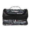 Black No. 8 sports car double-layer portable meal bag (25.5*15.5CM)